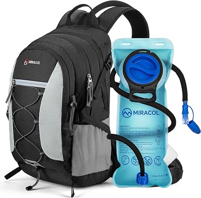 5.Miracol Hiking Hydration Backpack